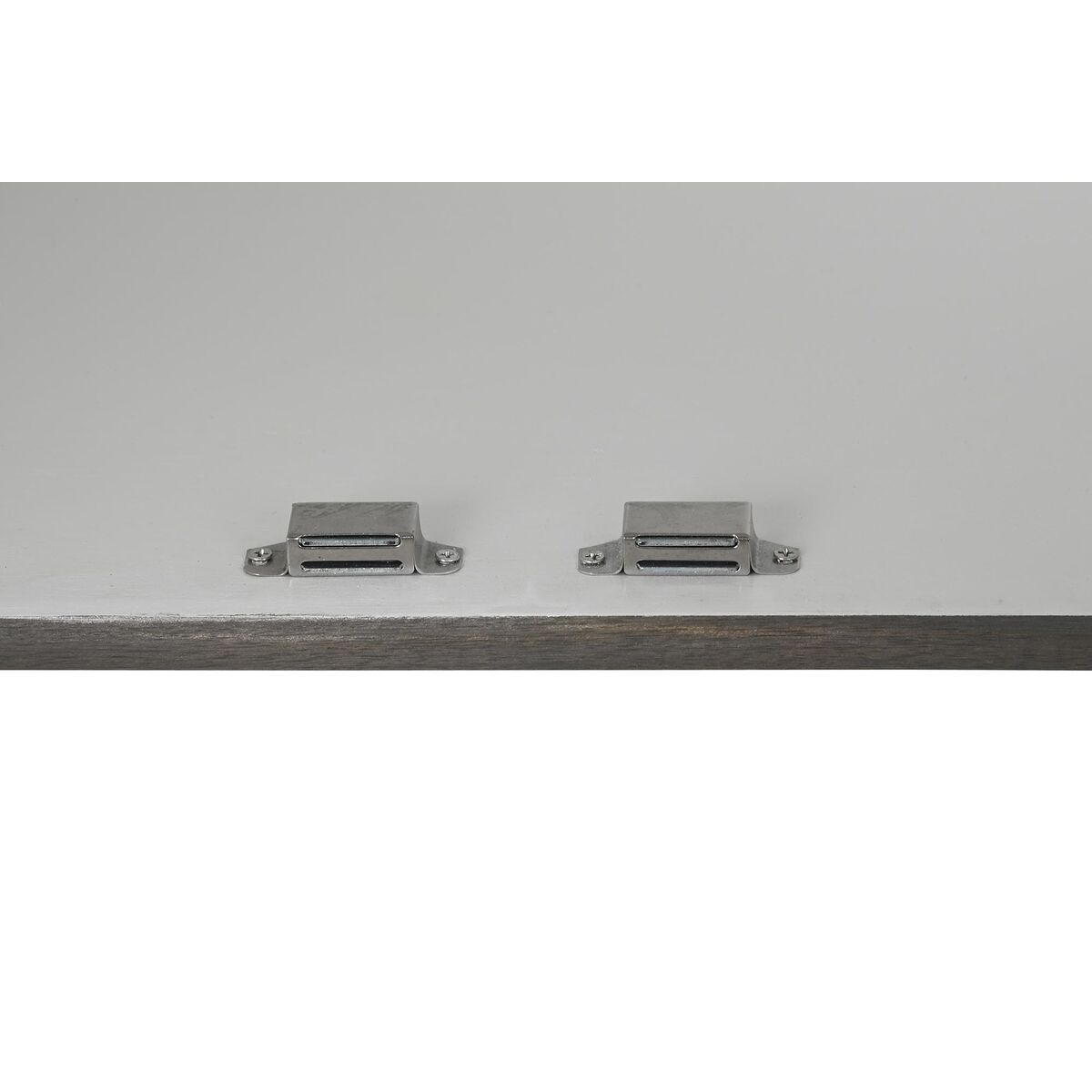 Aparador DKD Home Decor Blanco Gris Dorado Latón Madera de mango 93 x 41 x 114 cm