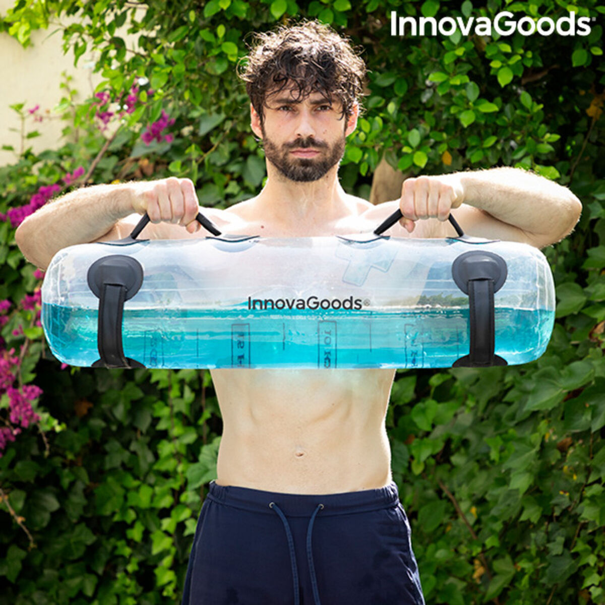 Bolsa de Agua para Entrenamiento Fitness con Guía de Ejercicios Watrainer InnovaGoods V0103267 13 L (Reacondicionado A+)