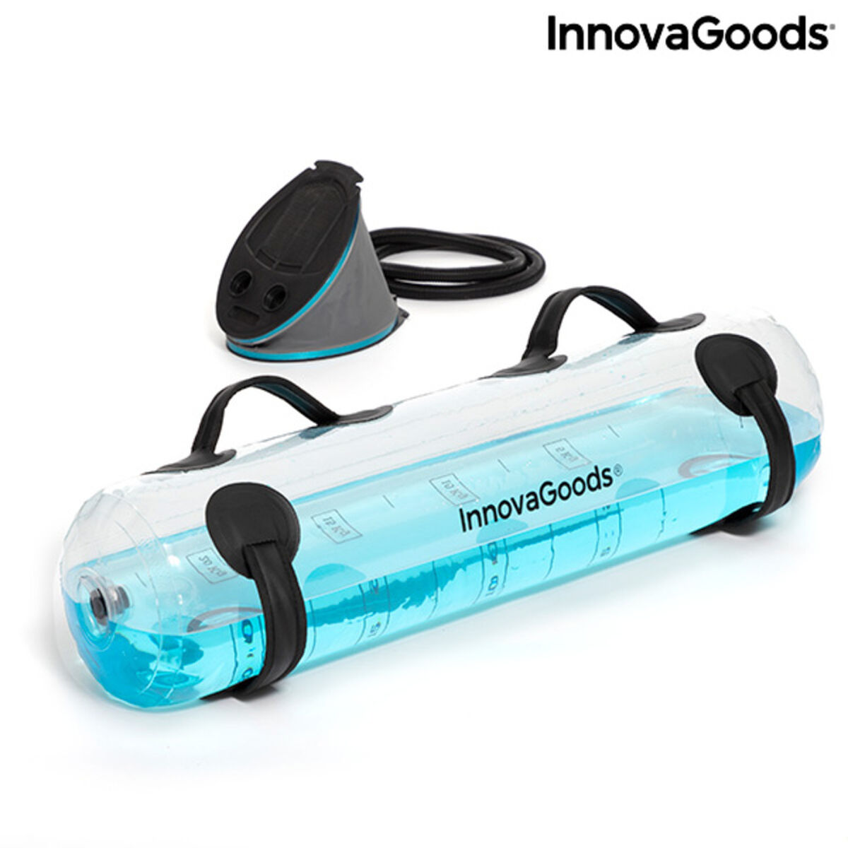 Bolsa de Agua para Entrenamiento Fitness con Guía de Ejercicios Watrainer InnovaGoods V0103267 13 L (Reacondicionado A+)