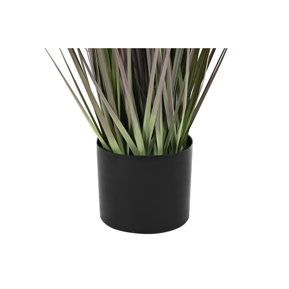 Planta Decorativa DKD Home Decor Metal Naranja Verde Burdeos PVC 35 x 35 x 114 cm (2 Unidades)