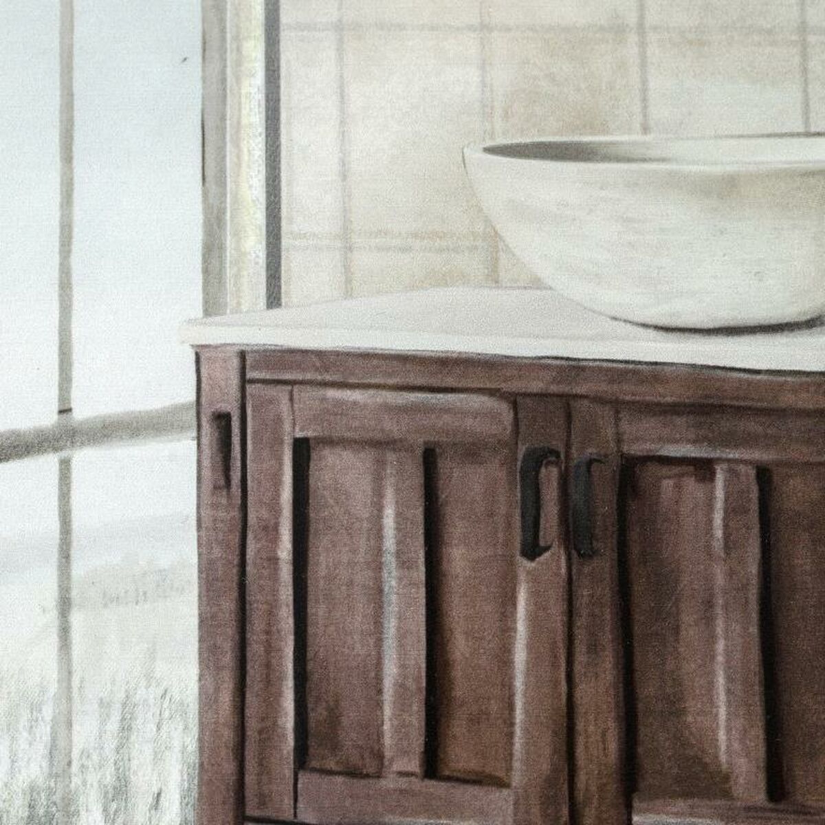 Lienzo DKD Home Decor Poliestireno Lienzo 40 x 2 x 40 cm 42 x 2 x 42 cm