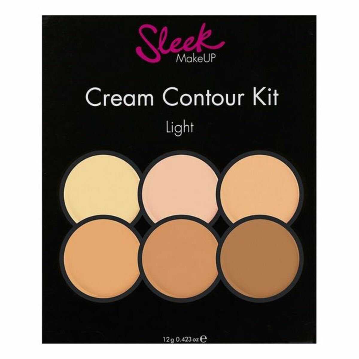 Paleta Sleek Cream Contour Kit Iluminador Maquillaje Light