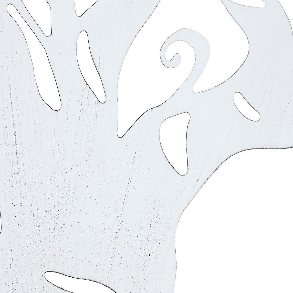 Decoración de Pared DKD Home Decor 100 x 1 x 100 cm Negro Blanco Indio (2 Unidades)