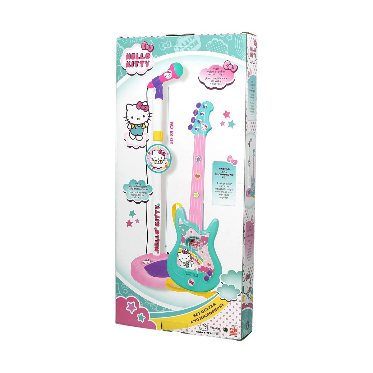 Guitarra Infantil Hello Kitty   Micrófono