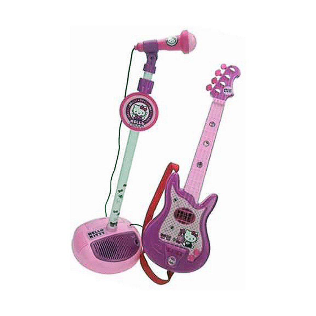 Guitarra Infantil Hello Kitty   Micrófono