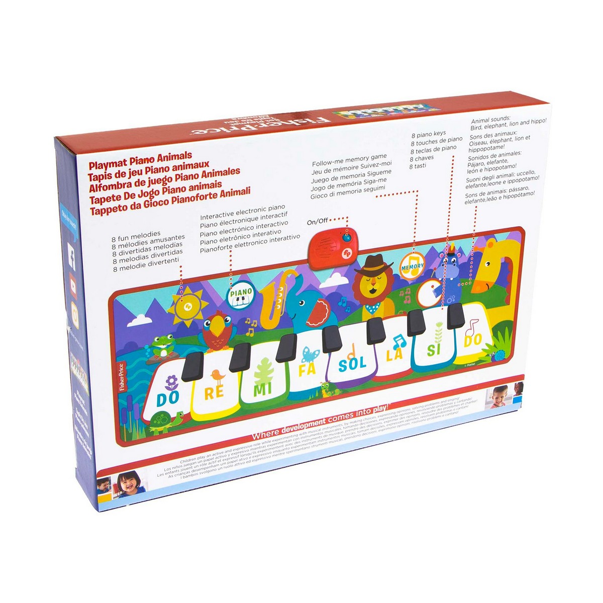 Piano Educativo Aprendizaje Fisher-Price   Música