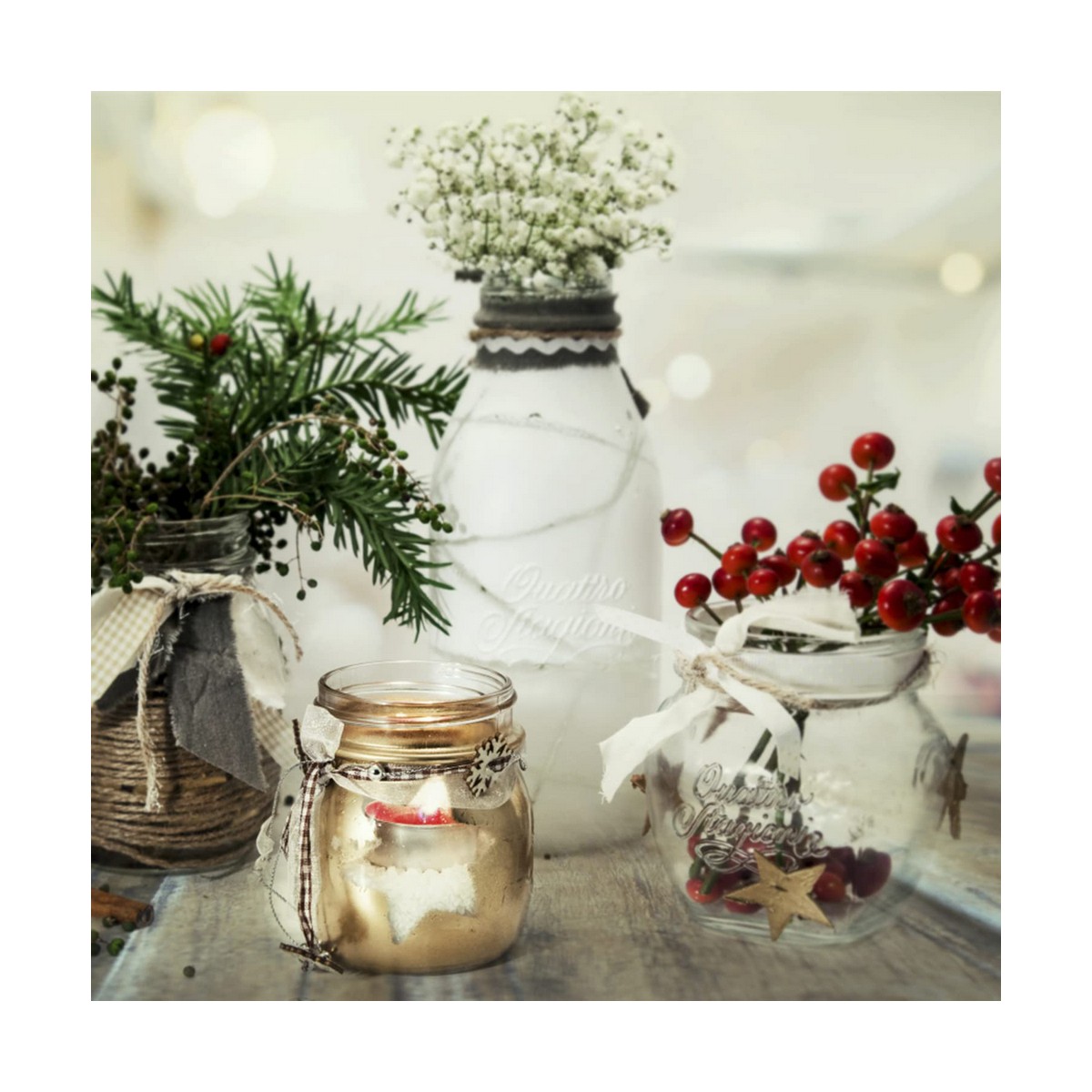 Botella Bormioli Rocco Quattro Stagioni Transparente Vidrio 1 L