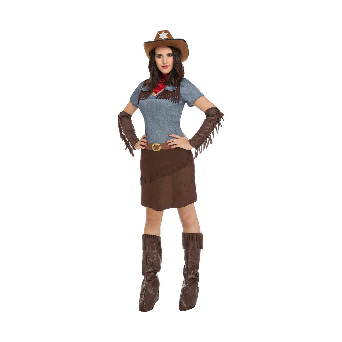 Disfraz para Adultos My Other Me Cowgirl  M/L