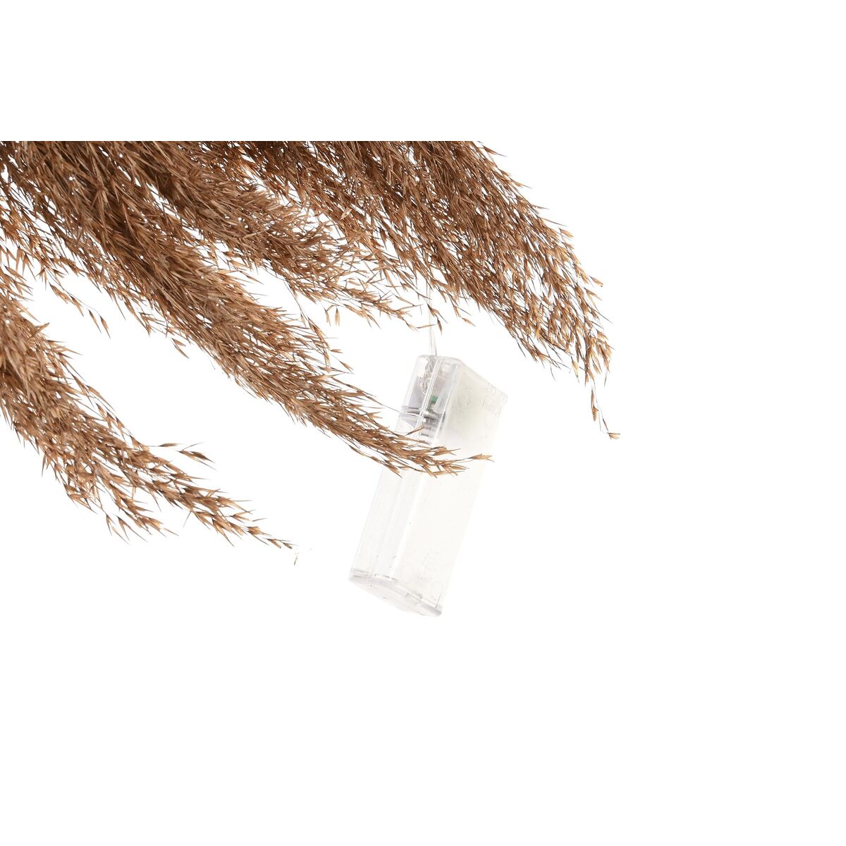 Corona de Navidad DKD Home Decor Flor (2 Unidades) (60 x 5 x 60 cm)