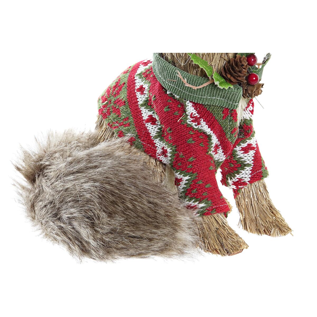 Adorno Navideño DKD Home Decor Poliéster (16 x 18 x 21 cm) (2 Unidades)