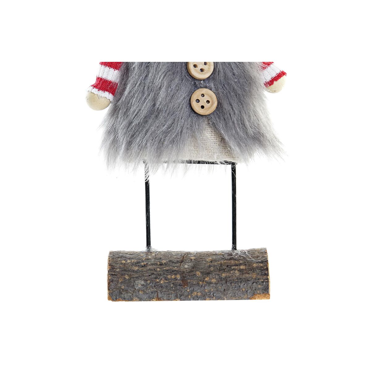 Adorno Navideño DKD Home Decor Poliéster Reno (8 x 5 x 23 cm) (2 Unidades)