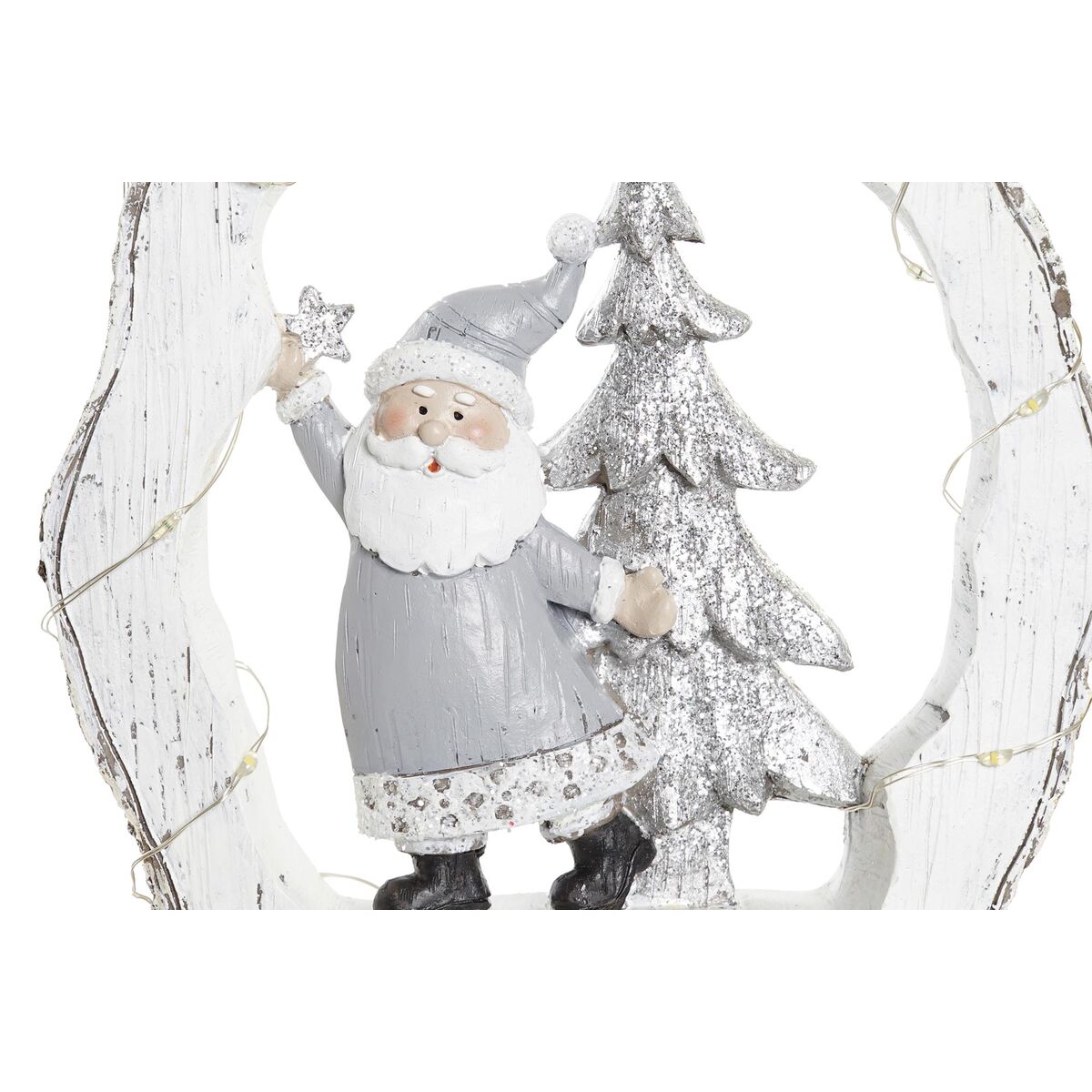Adorno Navideño DKD Home Decor Resina (17 x 4,5 x 19 cm) (2 Unidades)