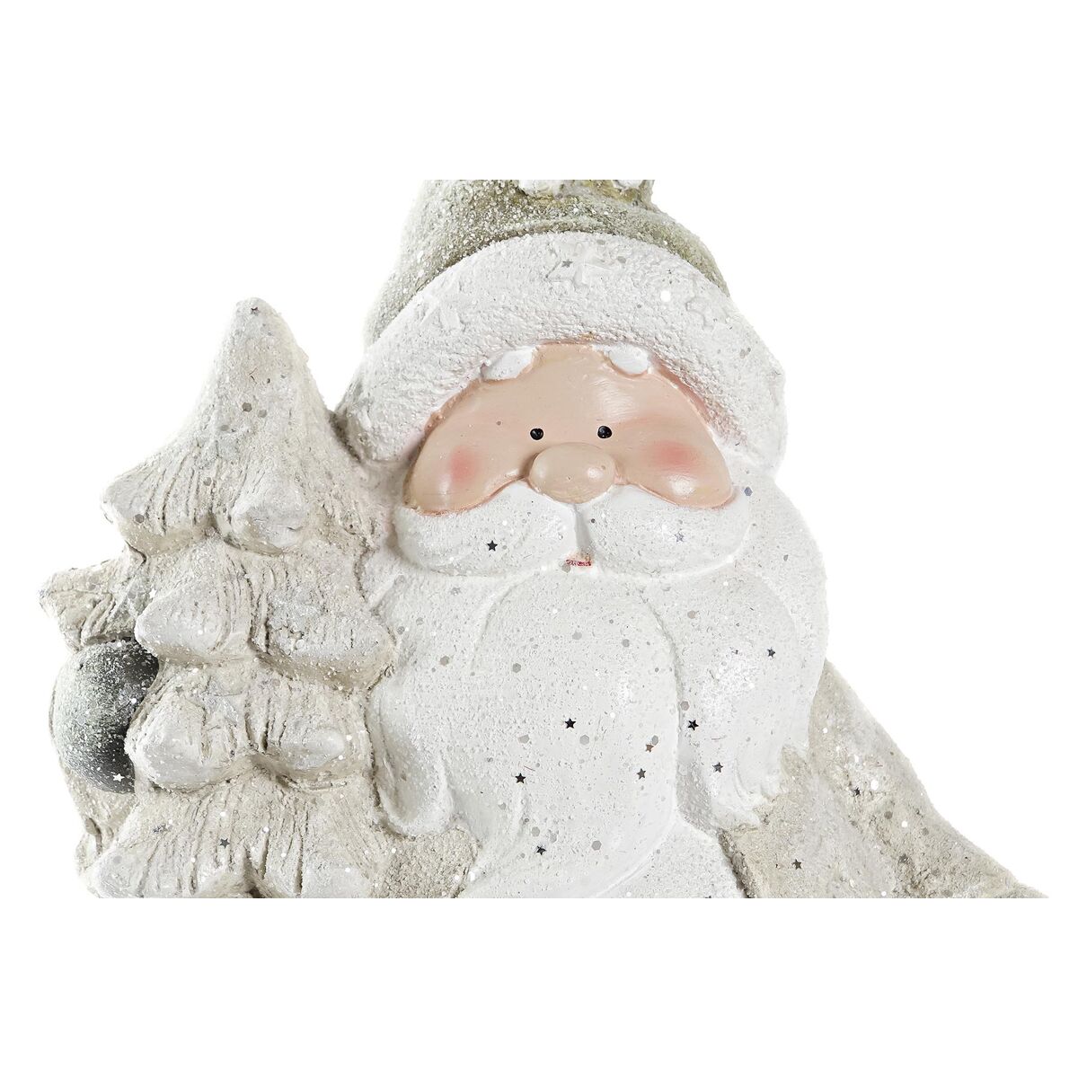 Adorno Navideño DKD Home Decor Papá Noel Magnesio (27 x 20 x 43 cm) (2 Unidades)