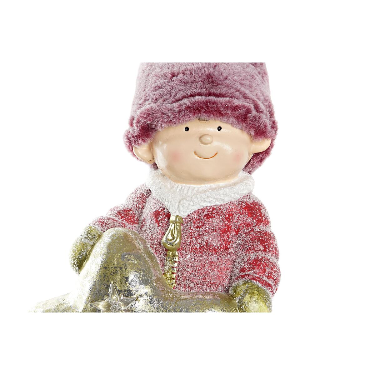 Adorno Navideño DKD Home Decor Niños Magnesio (25,5 x 18,5 x 55 cm) (2 Unidades)