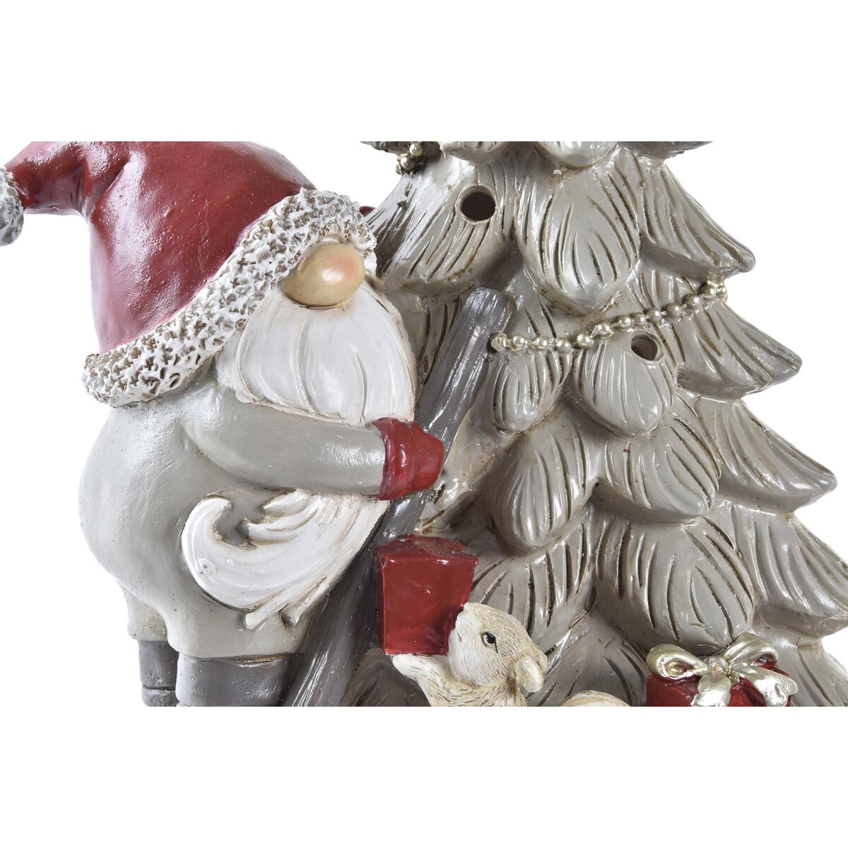 Adorno Navideño DKD Home Decor Árbol Resina (15 x 10 x 18 cm) (2 Unidades)