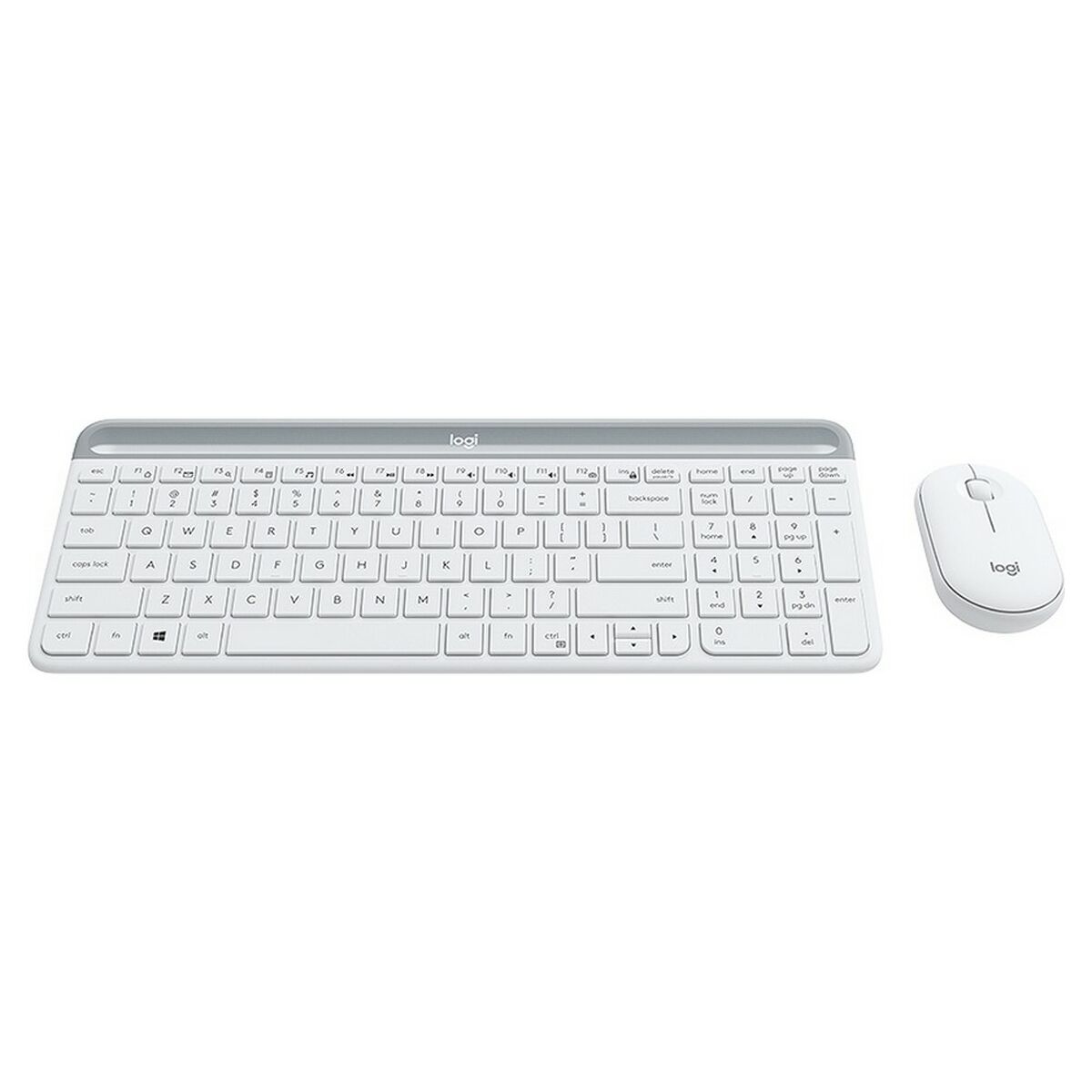 Teclado y Ratón Logitech  MK470 Blanco Francés AZERTY