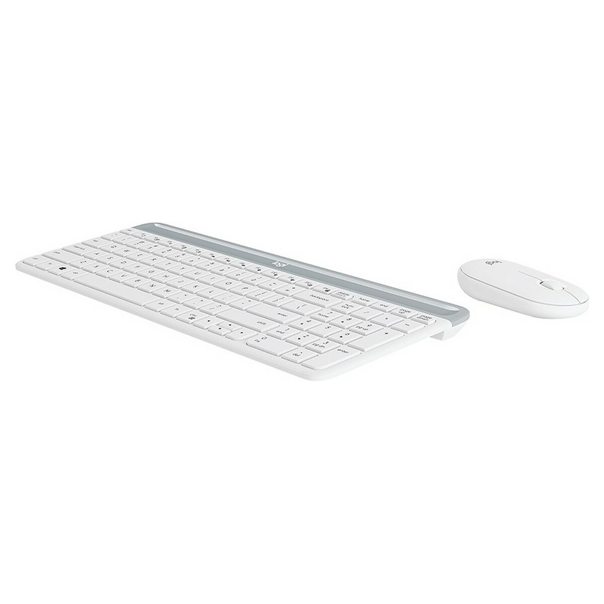 Teclado y Ratón Logitech  MK470 Blanco Francés AZERTY