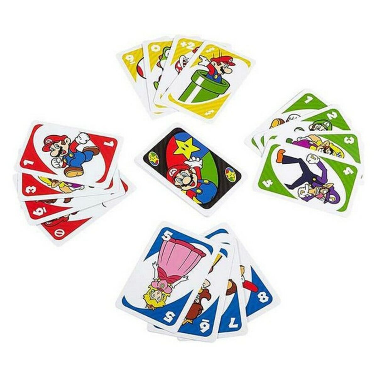 Juego de Cartas UNO Super Mario Mattel DRD00