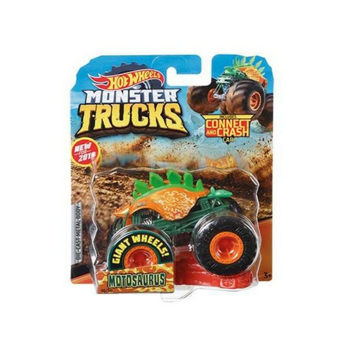 Coche Monster Trucks Mattel FYJ44 1:64 (Reacondicionado B)