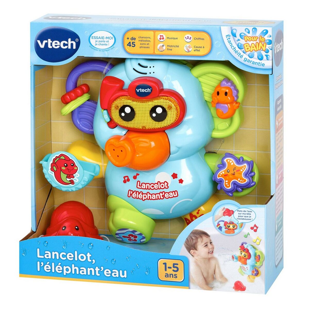 Juguete para el Baño Vtech Baby Lancelot, the Elephant'eau