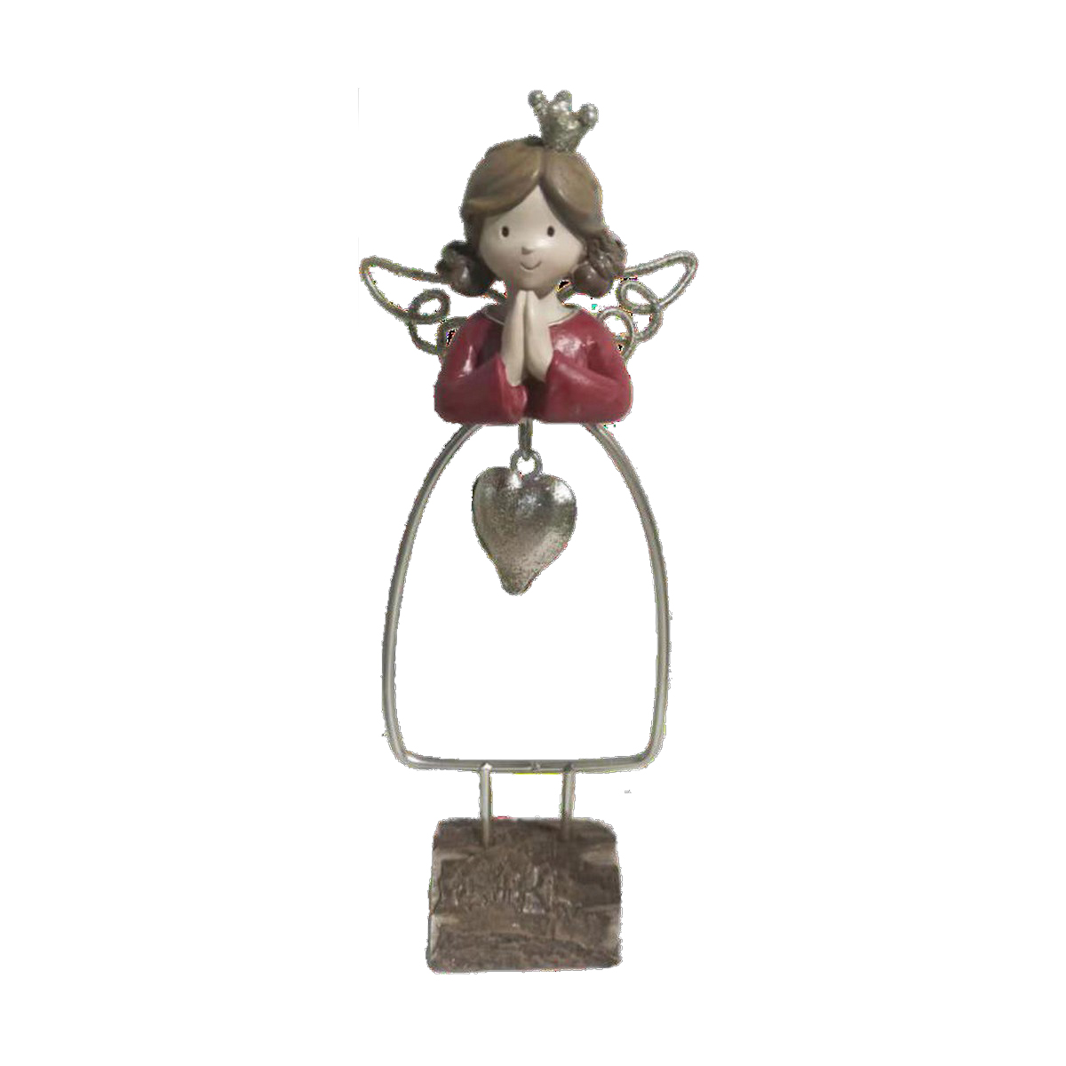 Adorno Navideño DKD Home Decor Resina (9 x 4,5 x 19,5 cm) (6 Unidades)