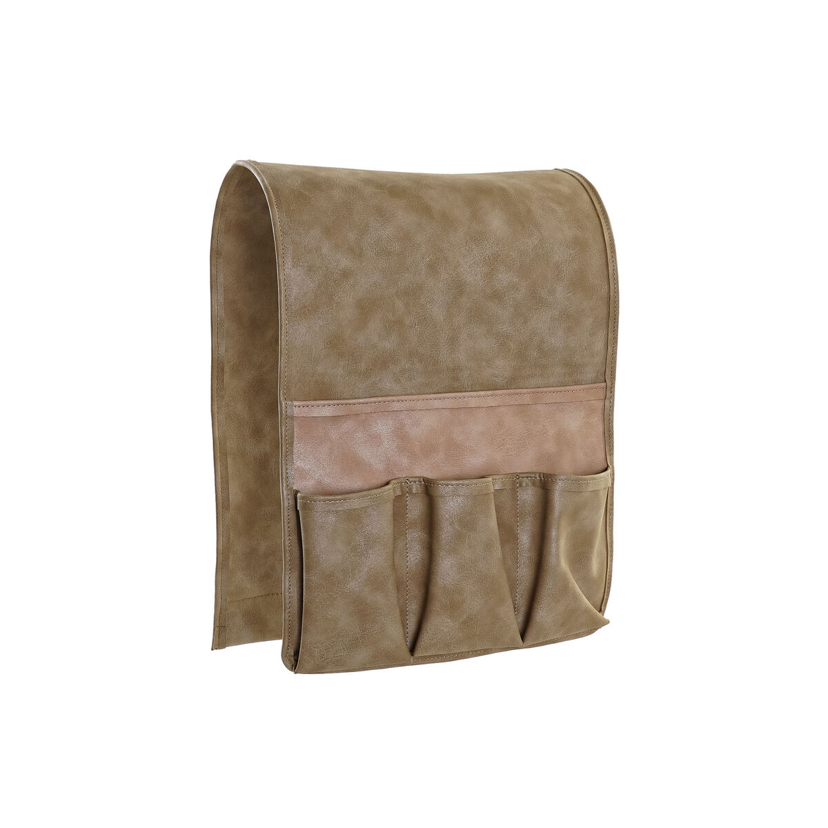 Portamandos DKD Home Decor Marrón Beige Poliuretano 30 x 0,5 x 90 cm