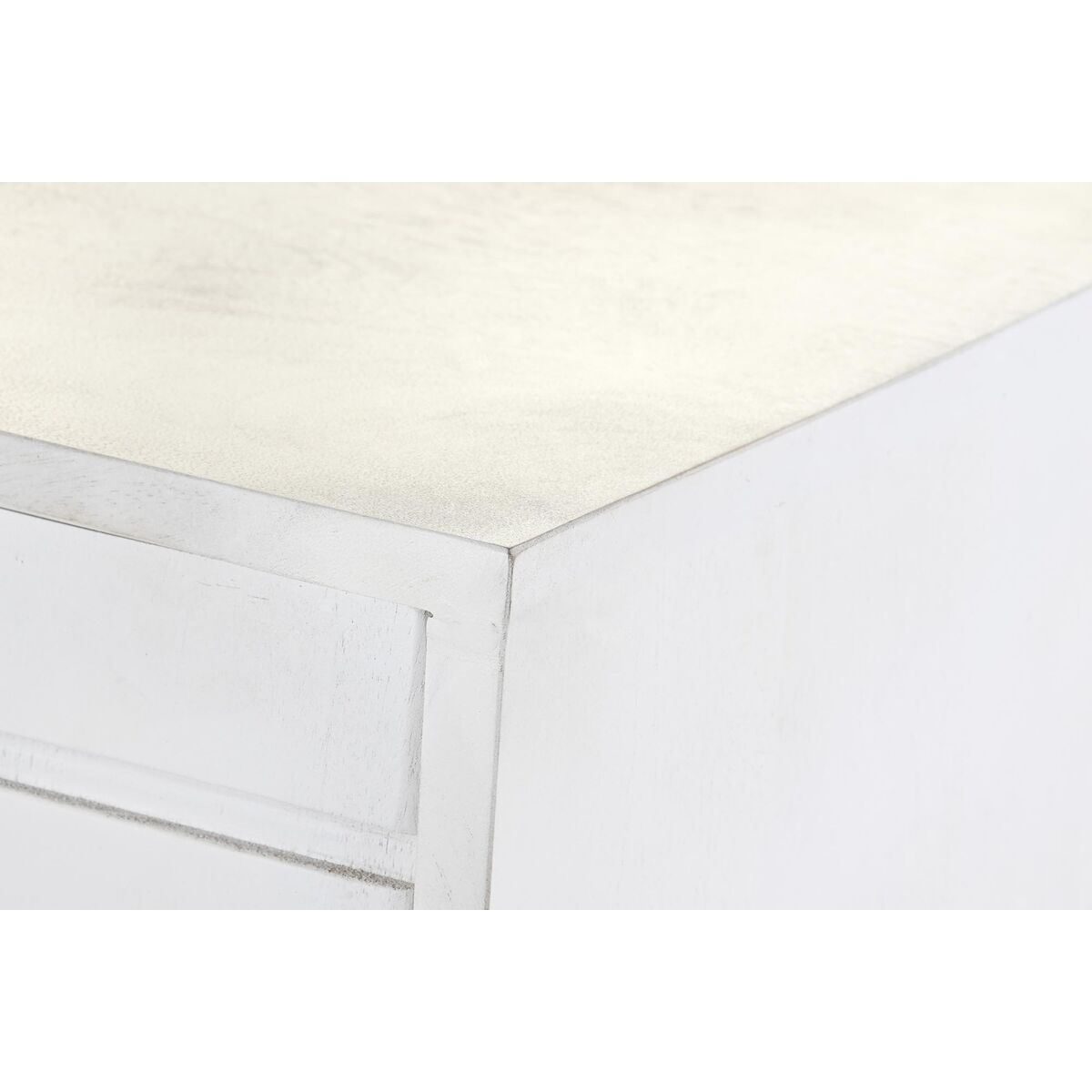 Aparador DKD Home Decor Blanco Latón Madera de mango 157 x 43 x 84 cm 153 x 43 x 84 cm Rombos