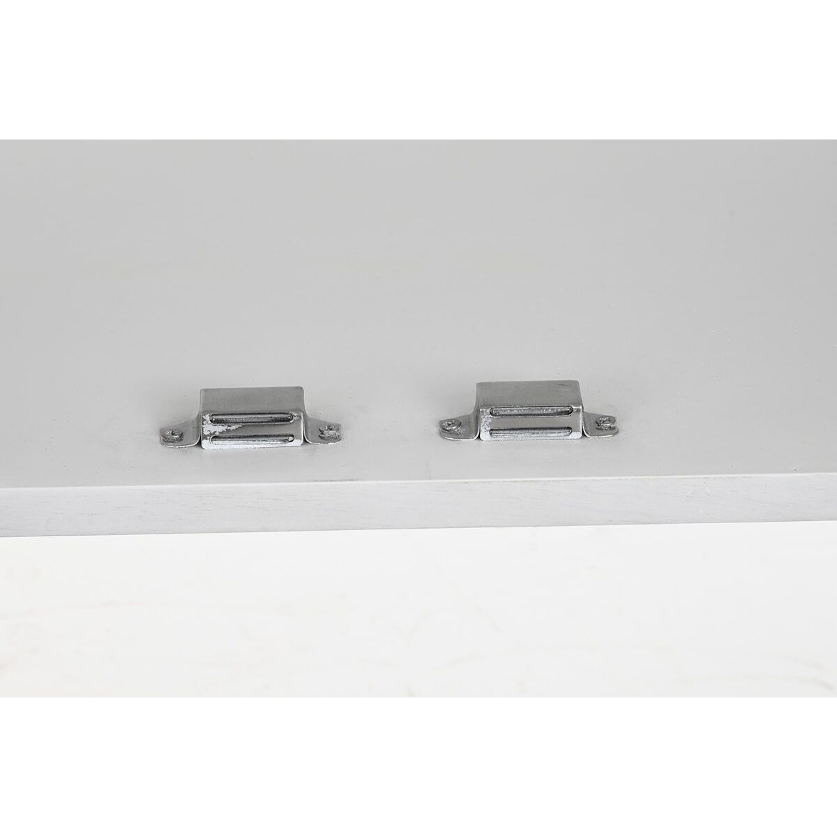 Aparador DKD Home Decor Blanco Latón Madera de mango 157 x 43 x 84 cm 153 x 43 x 84 cm Rombos