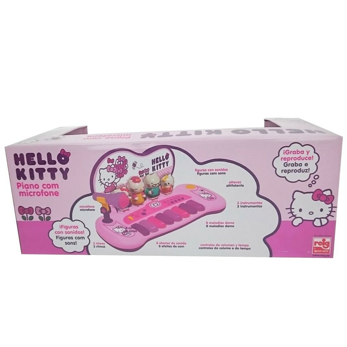 Piano Electrónico Hello Kitty REIG1492