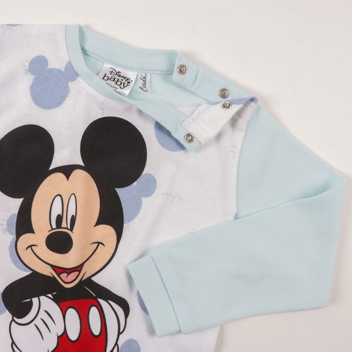 Pijama Infantil Mickey Mouse Azul claro