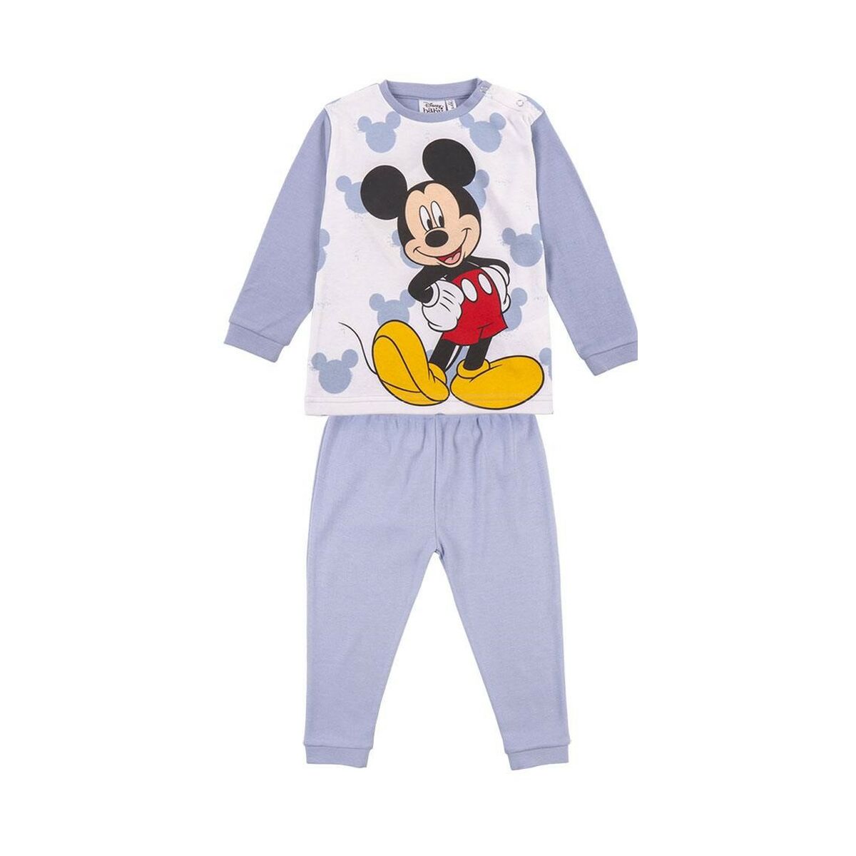 Pijama Infantil Mickey Mouse Azul