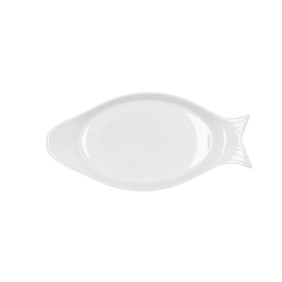 Fuente de Cocina Quid Gastro Cerámica Blanco (32.5 x 15,5 x 2,5 cm) (Pack 6x)