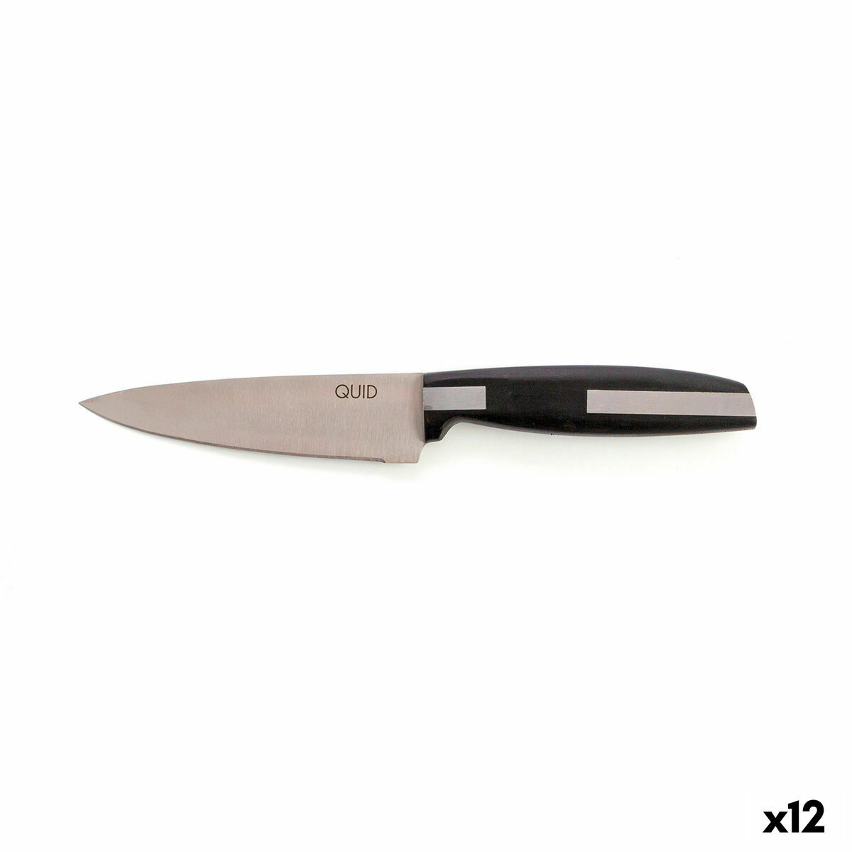 Cuchillo Chef Quid Habitat Negro Metal 15 cm (Pack 12x)