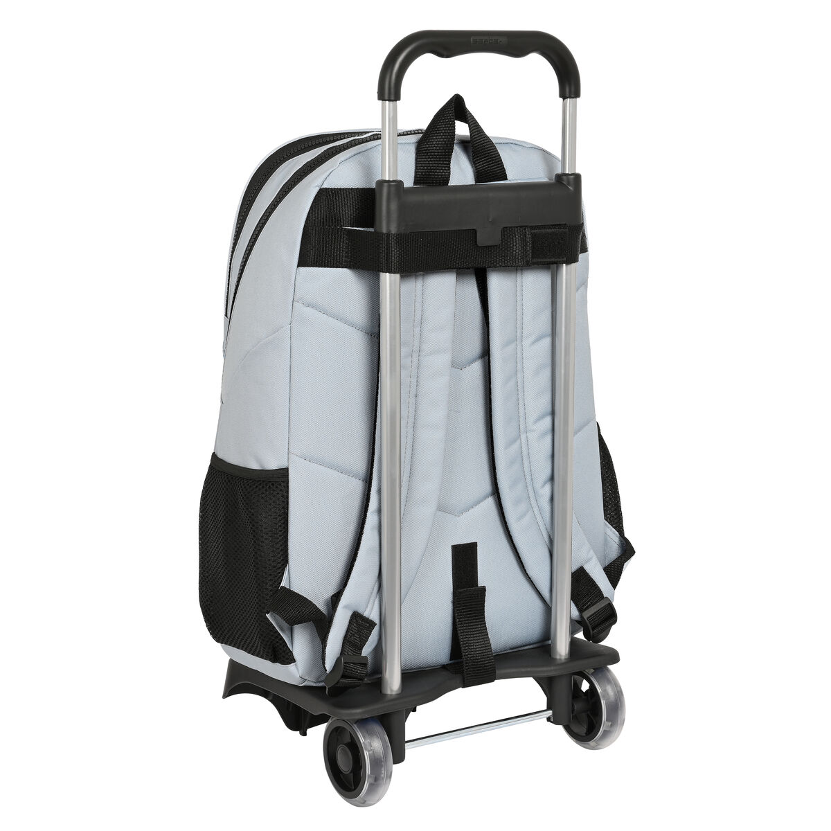 Mochila Escolar con Ruedas F.C. Barcelona Gris (32 x 44 x 16 cm)