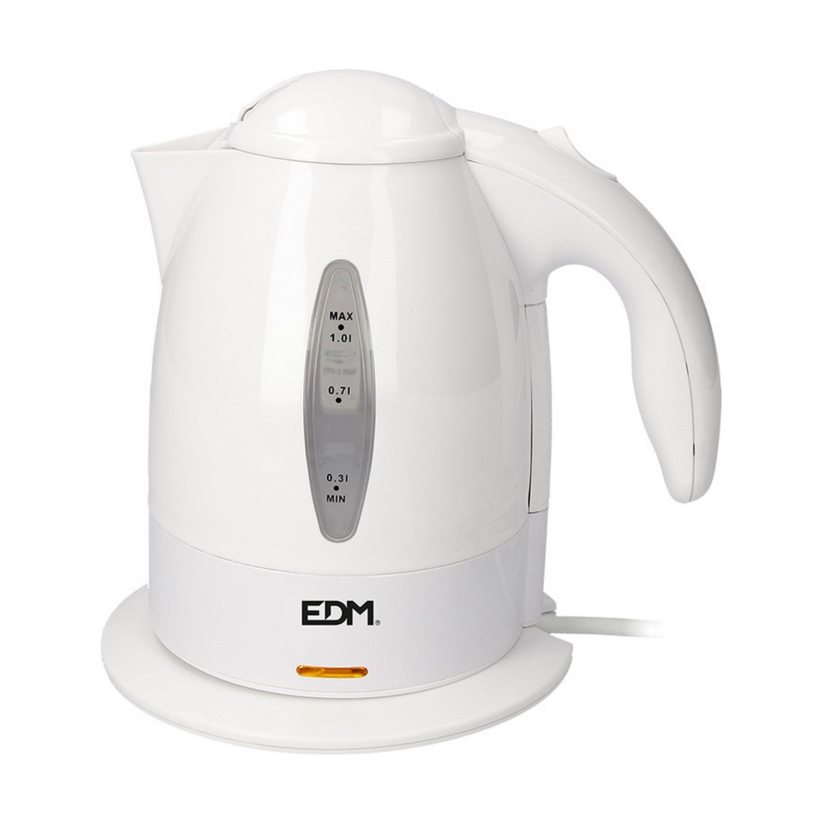 Hervidor EDM 07655 Blanco Polipropileno 2200 W 1 L