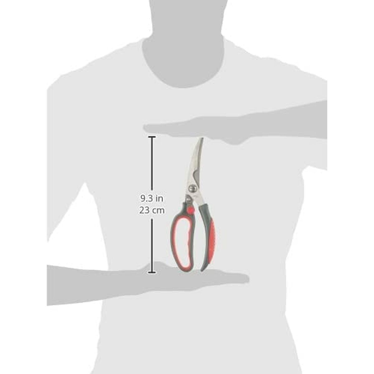 Tijeras de Cocina Metaltex Acero Acero Inoxidable 23 cm Aves