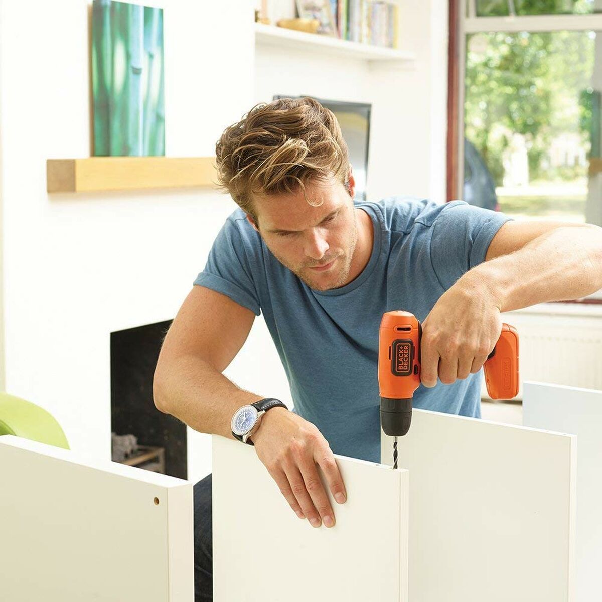 Atornillador eléctrico Black & Decker BDCD8 Compacto Taladro