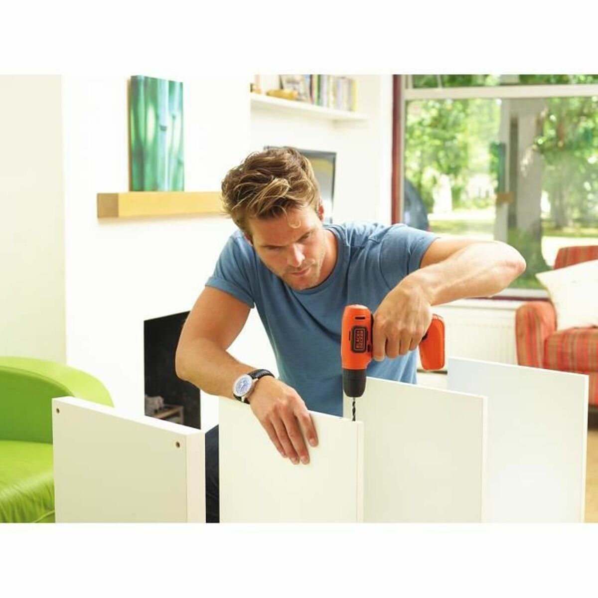 Atornillador eléctrico Black & Decker BDCD8 Compacto Taladro