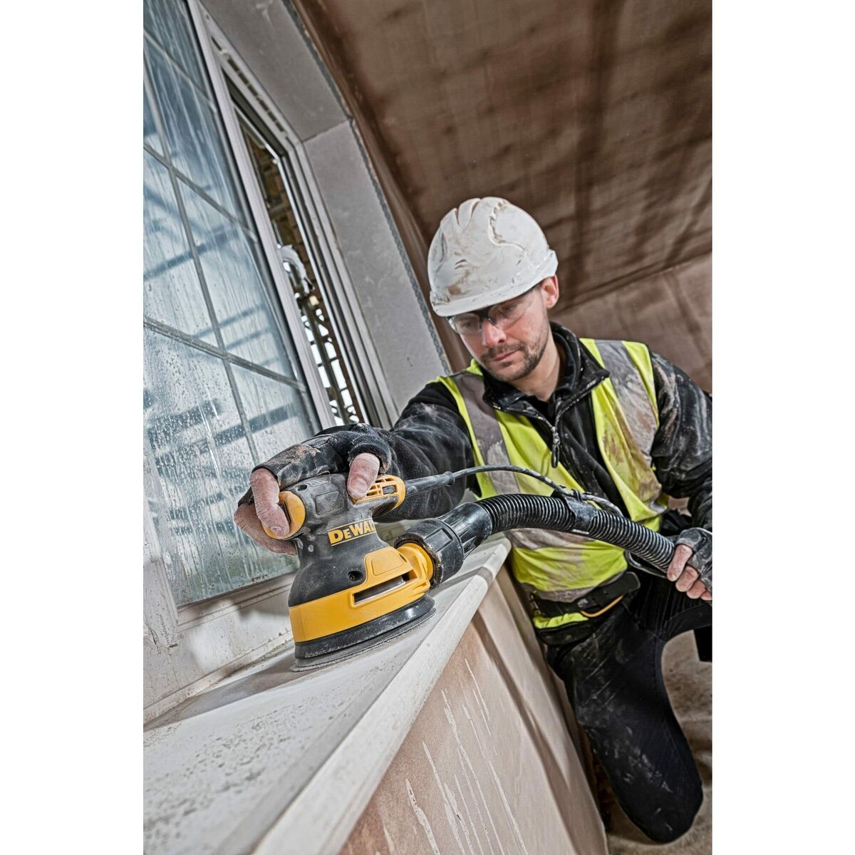 Lijadora rotorbital Dewalt DWE6423-QS Ø 125 mm 280 W