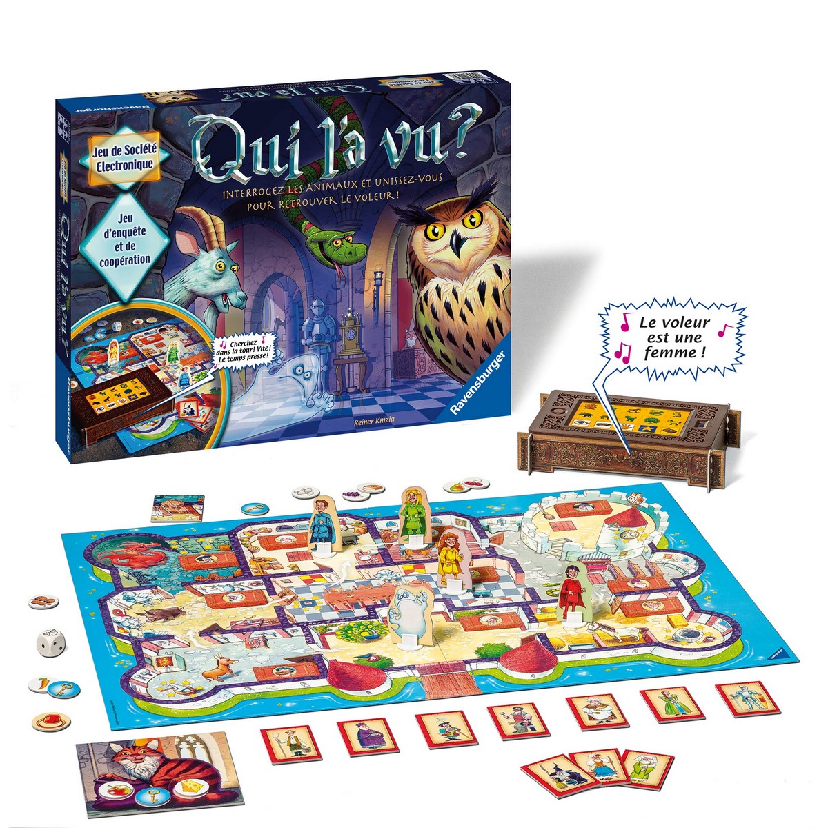 Juego de Mesa Ravensburger Who saw it?