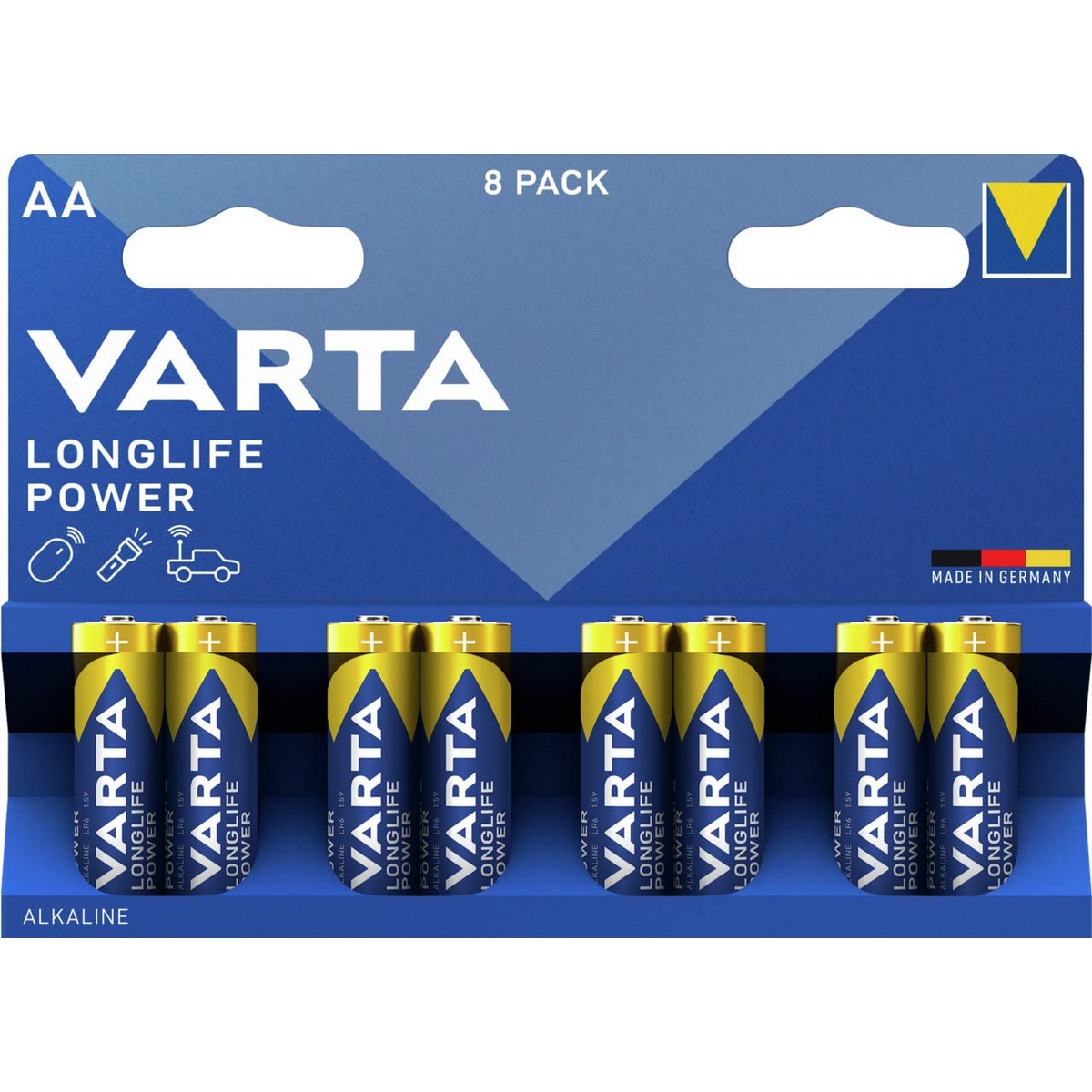Pilas Varta Long Life Power 1,5 V AA