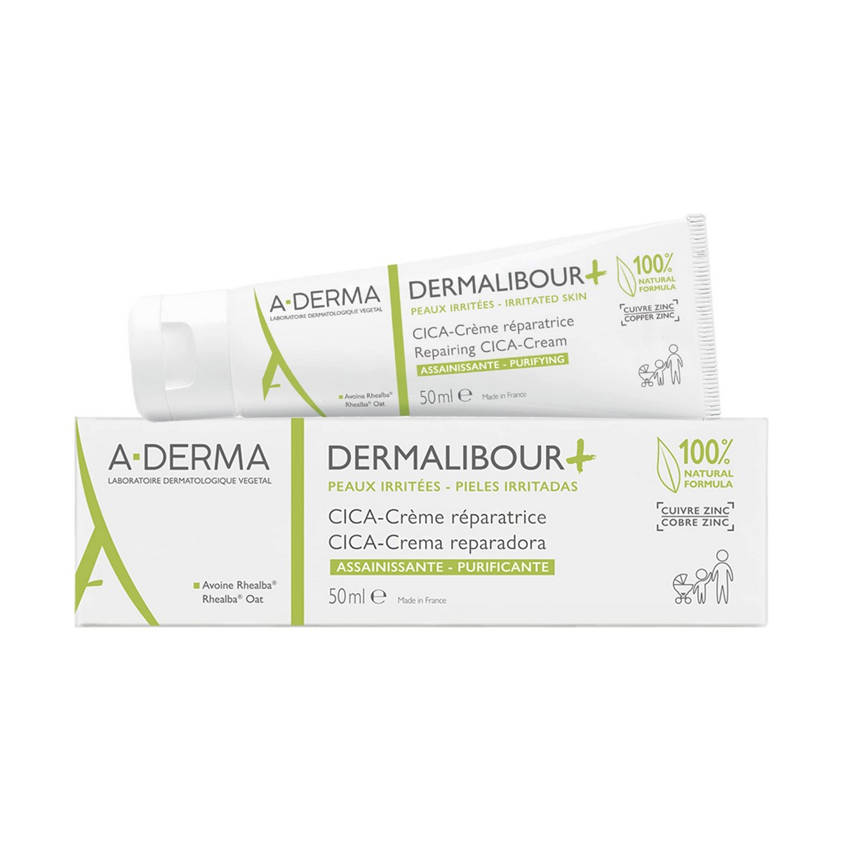 Crema Reparadora para Bebés A-Derma Derma E 50 ml