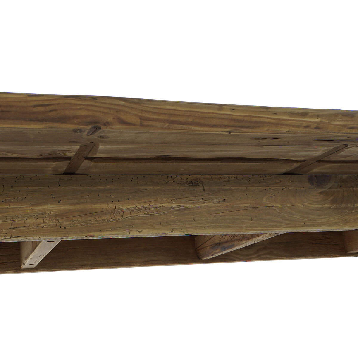 Mesa de Comedor DKD Home Decor Natural Madera Reciclada 220 x 100 x 76 cm