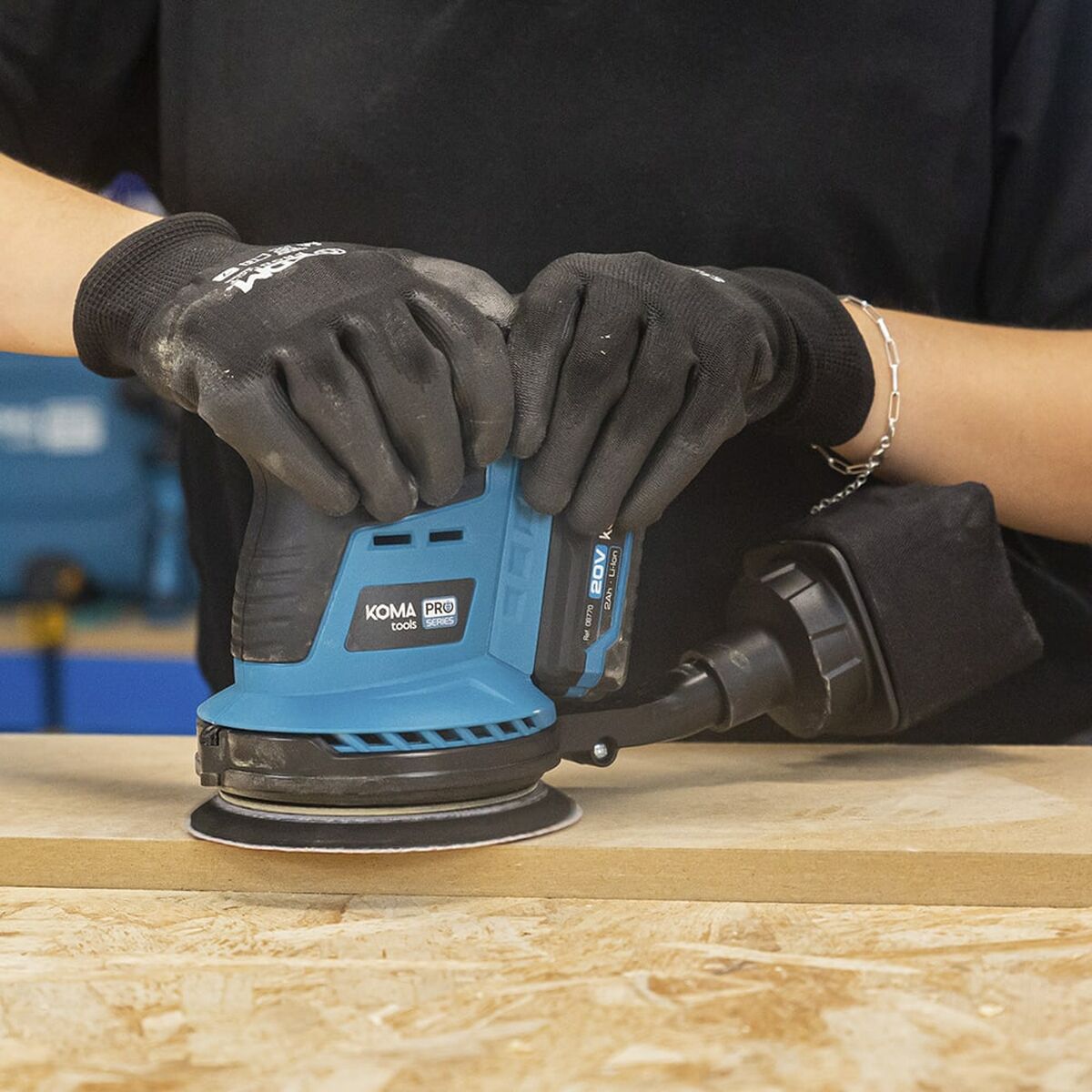 Lijadora excéntrica Koma Tools Brushless Ø 125 mm 20 V