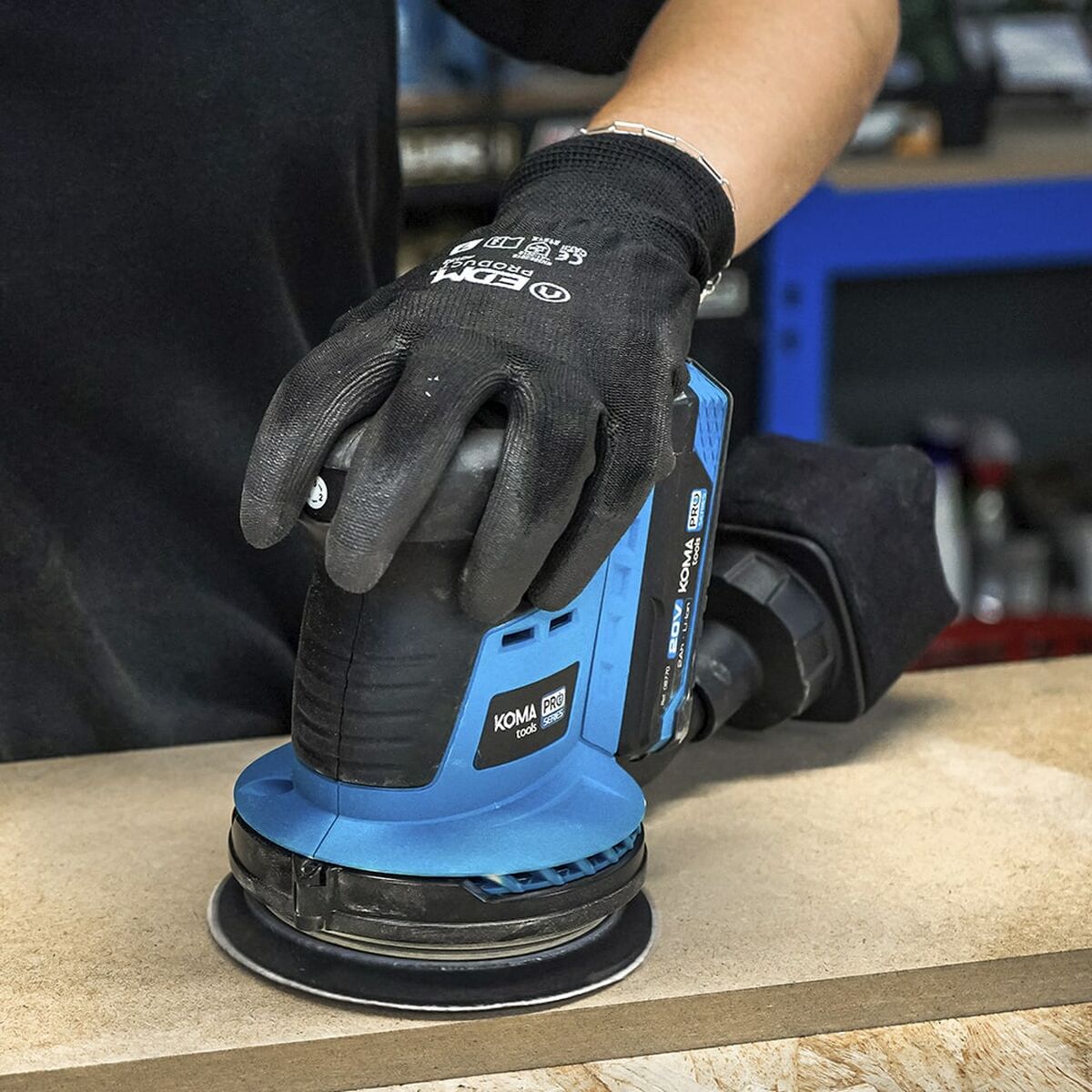 Lijadora excéntrica Koma Tools Brushless Ø 125 mm 20 V