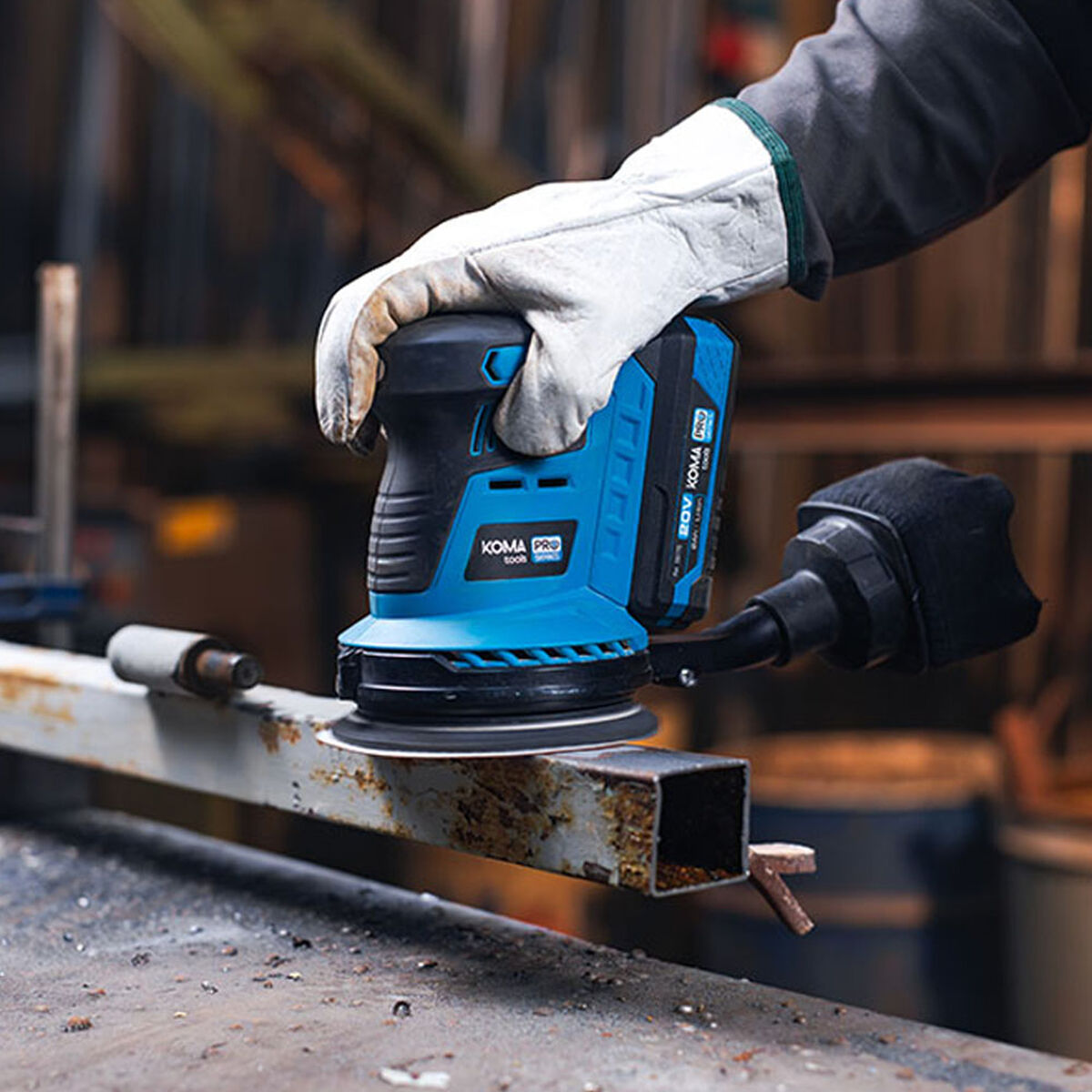 Lijadora excéntrica Koma Tools Brushless Ø 125 mm 20 V