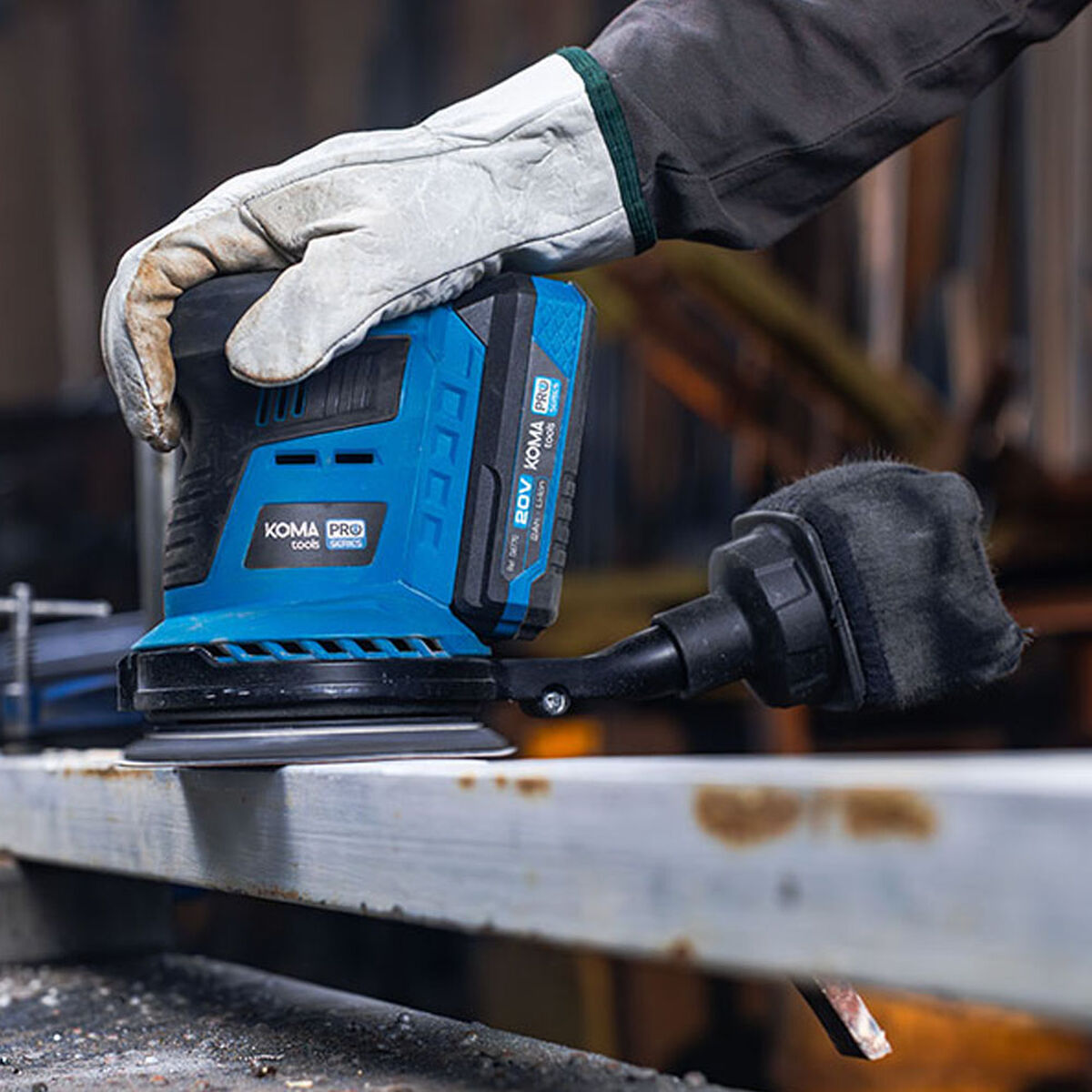 Lijadora excéntrica Koma Tools Brushless Ø 125 mm 20 V