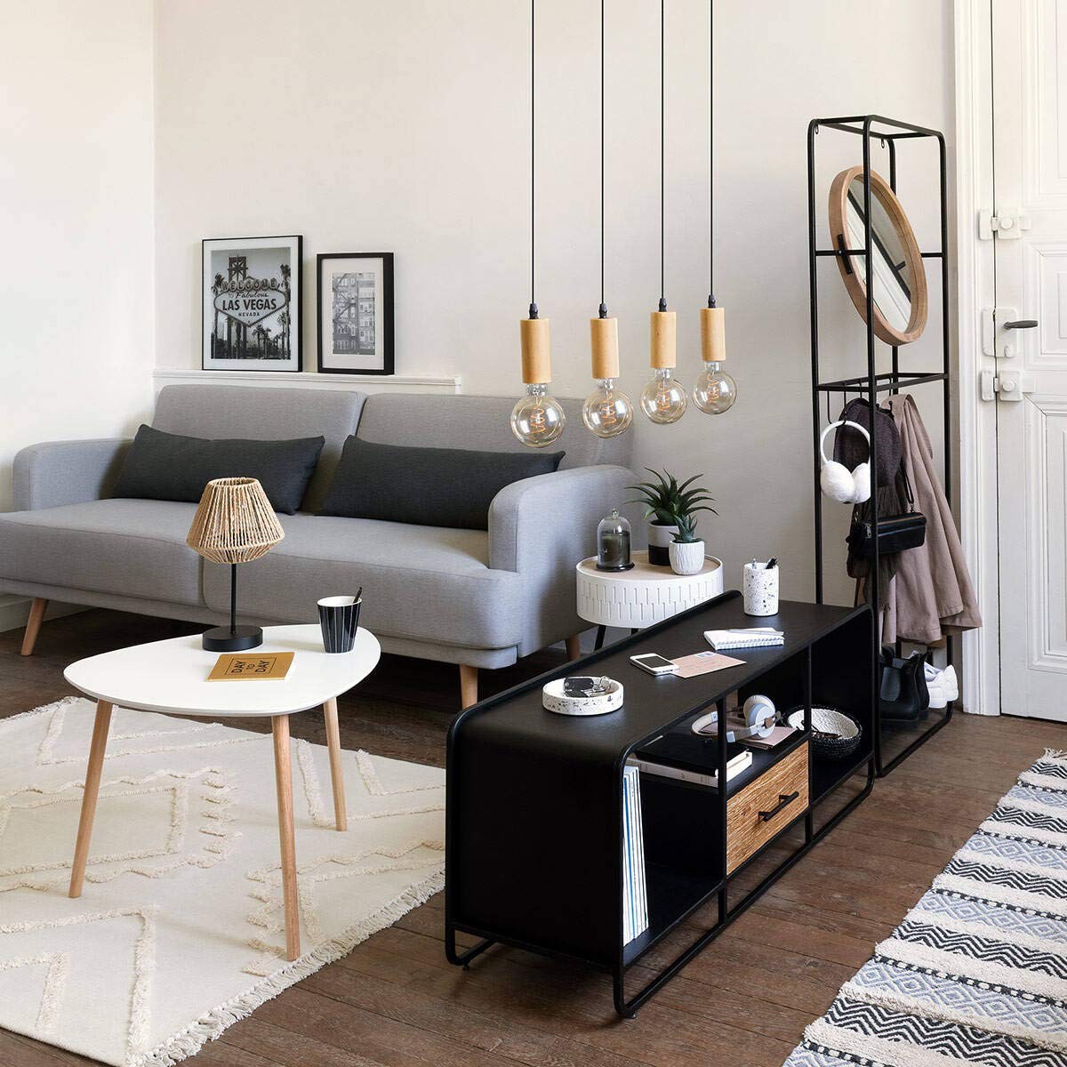 Lámpara de Techo Atmosphera Ays Negro 25 W