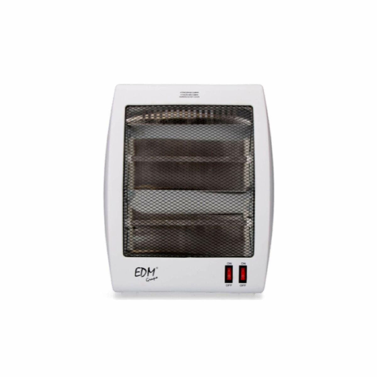 Estufa de Cuarzo EDM 07109 07109 Blanco 1000 W