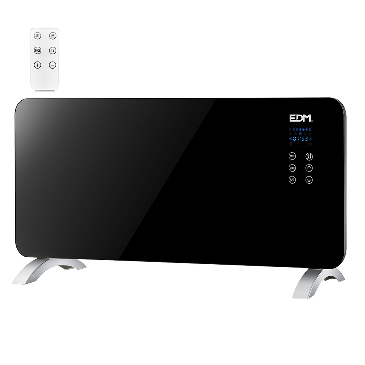 Emisor Térmico Digital EDM 07183 07183 Negro 2000 W